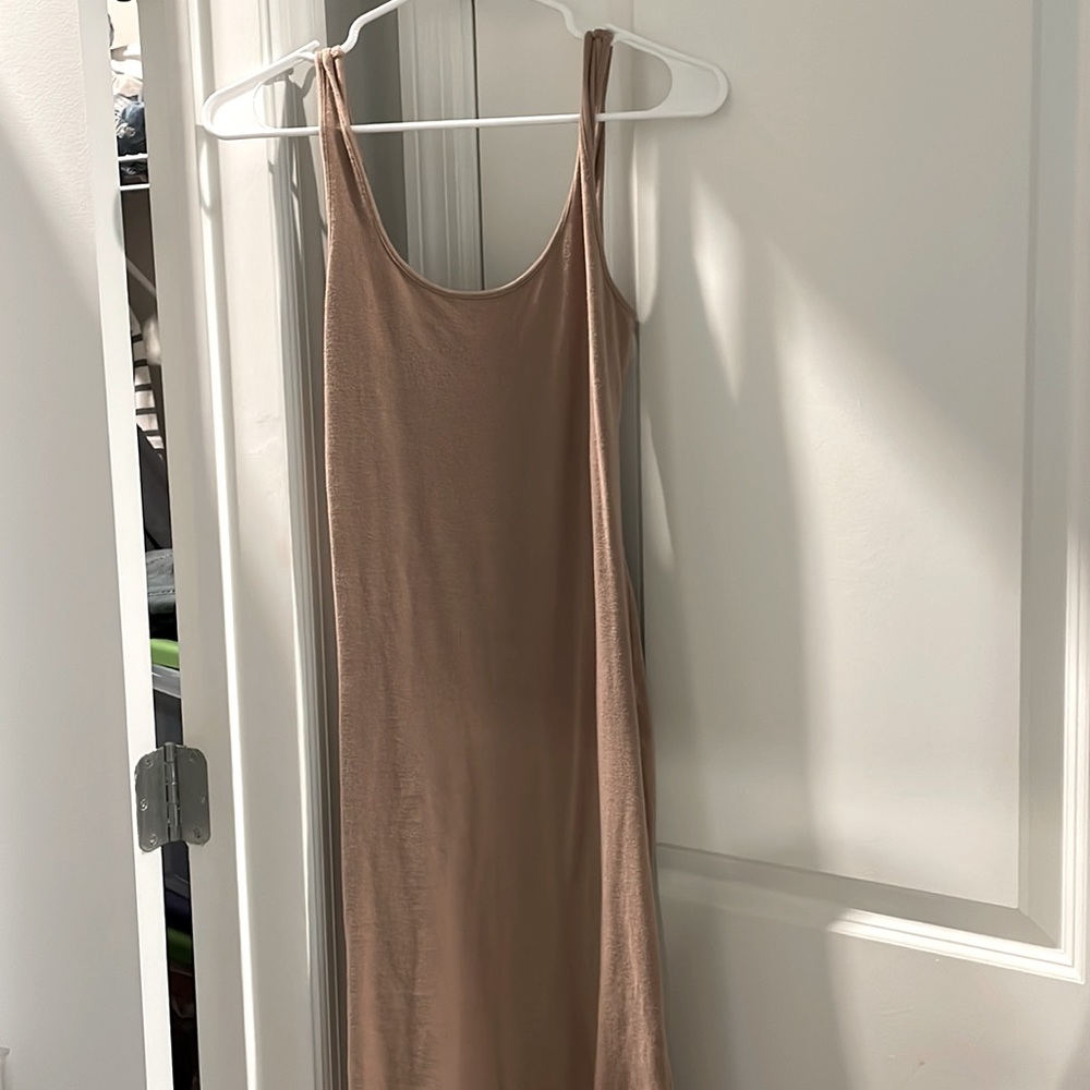 Beige bodycon